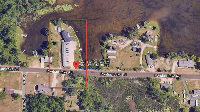 R.K. Cabins - Aerial (newer photo)